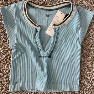 Urban Outfitters Blue Out From Under Crop Top XS/S